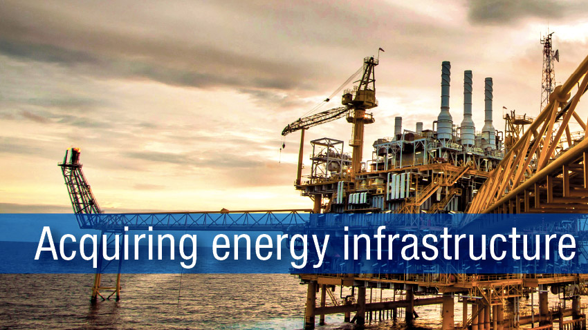 Acquiring energy infrastructure from PEMEX